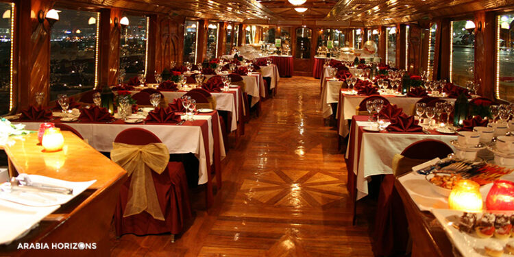 Inside Dhow Cruise Dubai